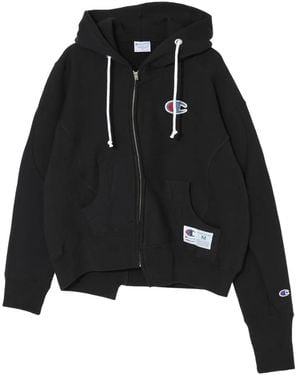 Undercover Zip-Fastening Hoodie - Black