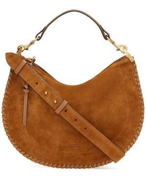Isabel Marant Oskan Soft Zipped Umhängetasche - Braun