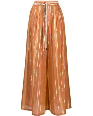 Zimmermann Wide Pants - Orange
