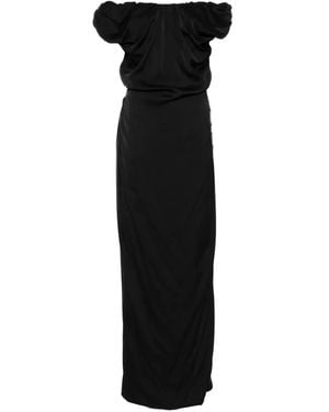 Vivienne Westwood Vestido largo Ginnie Amber - Negro