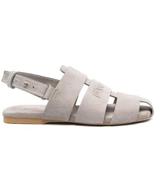 JW Anderson Caged Sandals - White
