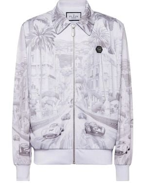 Philipp Plein Montecarlo トラックジャケット - ブルー