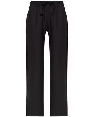 Zadig & Voltaire Drawstring Side-Stripe Pants - Black
