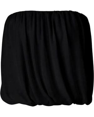 Cinq À Sept Haut-Bustier Calden À Fronces - Black