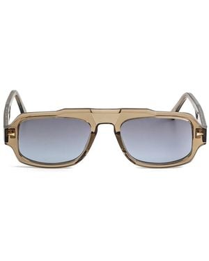 Ahlem George V Square-Frame Sunglasses - Blue
