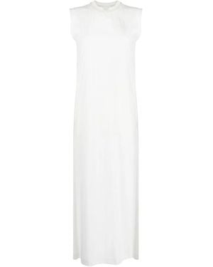 Y-3 Mouwloze Maxi-Jurk - Wit
