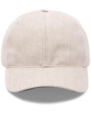 Sease Logo-Detail Baseball Cap - Natural