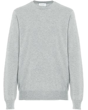 Malo ラウンドネック カシミアセーター - グレー