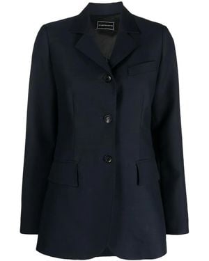 10 Corso Como Blazer Met Enkele Rij Knopen - Blauw