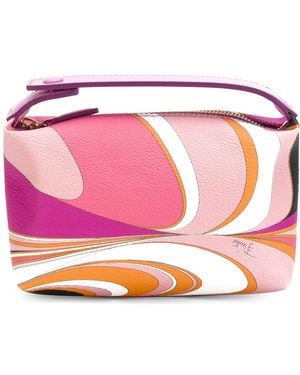 PUCCI Printed Toiletry Bag - Pink