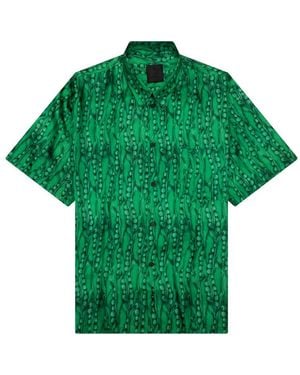 Givenchy Chest-Pocket Shirt - Green