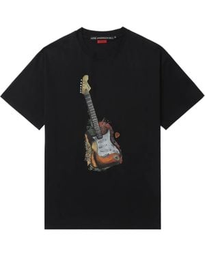 ANDERSSON BELL T-Shirt mit grafischem Print - Schwarz