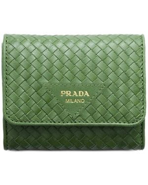 Prada Portafoglio Piccolo - Verde