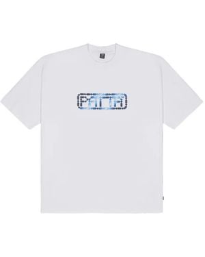 PATTA Short-Sleeve Logo-Detail T-Shirt - White