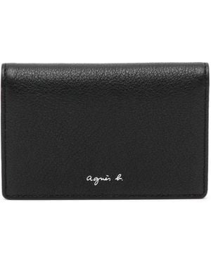 agnès b. Angele Wallet - Black