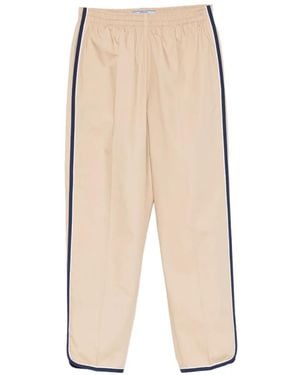 Prada Popeline Trousers - Natural