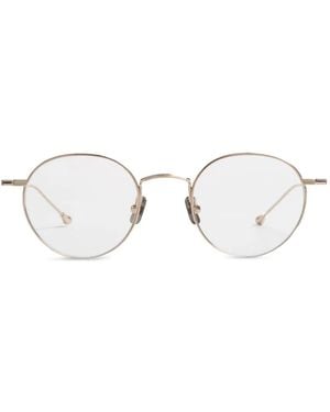 PETER AND MAY Run Brille mit rundem Gestell - Mettallic