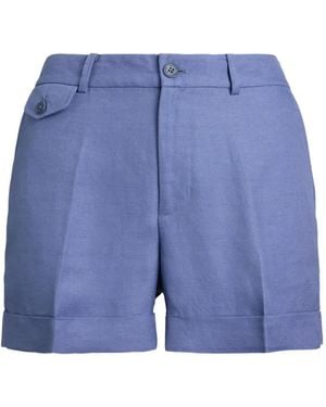 Ralph Lauren Pleated-Detail Shorts - Blue