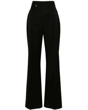 Jacquemus Le Pantalon Sauge Flared Pants - Black