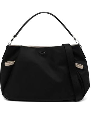 agnès b. 2-Way Tote Bag - Black