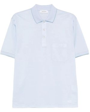 Gran Sasso Cotton Polo Shirt - White