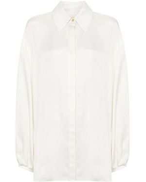 KHAITE The Bam Shirt - White