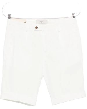 Briglia 1949 Pleated Shorts - White
