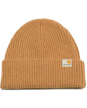 Carhartt Ribbed-Knit Beanie - Natural