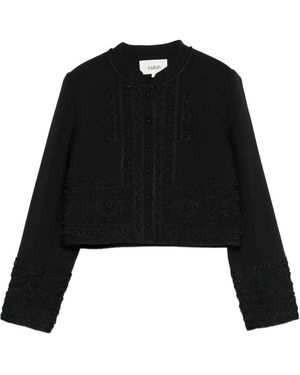 Ba&sh Beaded Jacket - Black