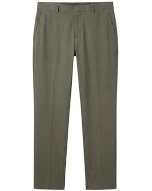 PT Torino Zip-Pocket Slim-Fit Trousers - Green