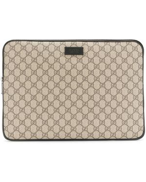 Gucci Gg Supreme Laptop Case - Multicolour