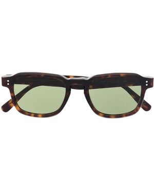 Retrosuperfuture Tortoiseshell-Effect Square Sunglasses - Green