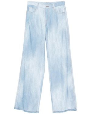 Ermanno Scervino Faded-Effect Jeans - Blue