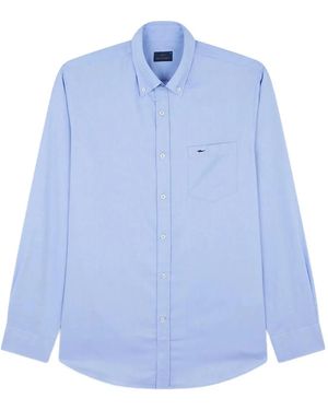 Paul & Shark Button-Down Pocket Shirt - Blue