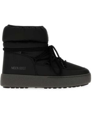 Moon Boot Ltrack Low Nylon Boots - Black