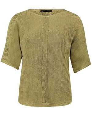 Betty Barclay Fine-Knit Short-Sleeve Top - Green