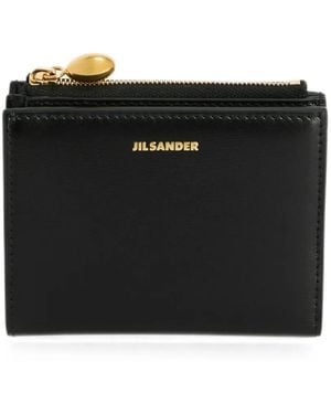 Jil Sander Portafoglio Goji Mini - Nero
