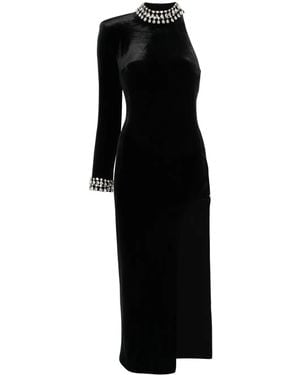 Nissa Crystal-Embellished Dress - Black
