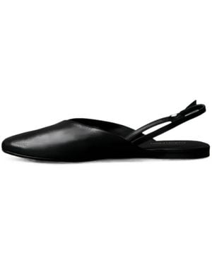Calvin Klein Zapatos De Tacón Con Tira Trasera - Blanco