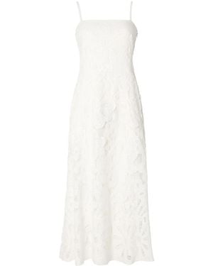Temperley London Guinevere Midi Dress - White