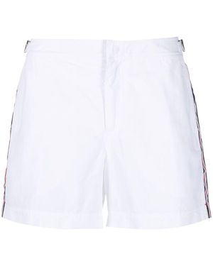 Orlebar Brown Side-Strap Swim Shorts - White