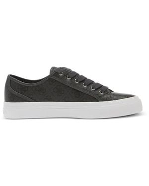 Guess Jelexa Logo-Print Trainers - White
