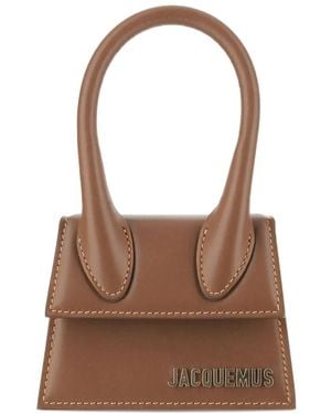 Jacquemus Sac The Average Chiquito En Cuir - Marron