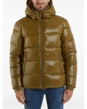 Rossignol Hooded Quilted Jacket - Green