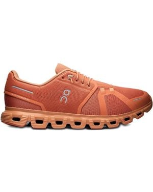 On Shoes Cloud 6 "Canyon/Sandstone" Sneakers - Pink