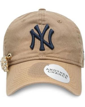 ANOTHER CHANCE Verzierte New Era Baseballkappe - Natur