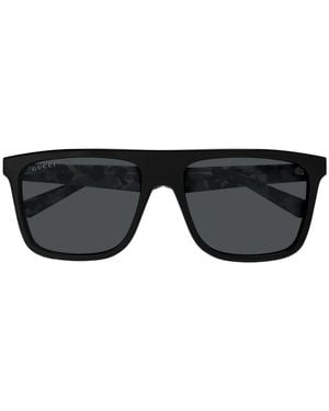 Gucci Square-Frame Sunglasses - Black