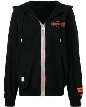 Heron Preston Black Cotton Sweatshirt