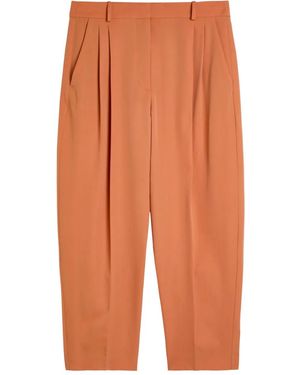Stella McCartney Pleated Trousers - Orange