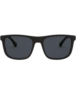 Emporio Armani Ea4129 Square Frame Sunglasses - Black